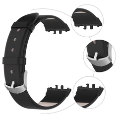 Adjustable Sweatproof Leather Watch Strap for Samsung Galaxy Fit 3