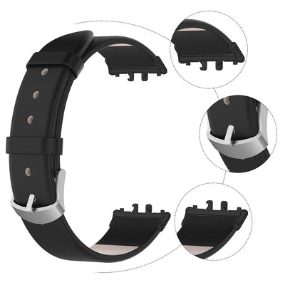Adjustable Sweatproof Leather Watch Strap for Samsung Galaxy Fit 3