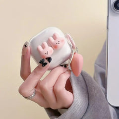 Cute Cartoon Rabbit Earphone Case for Samsung Galaxy Buds