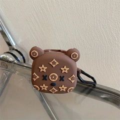 Cute Bear Silicone Headphone Case for Samsung Galaxy Buds