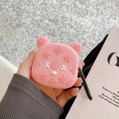 Cute Bear Silicone Headphone Case for Samsung Galaxy Buds